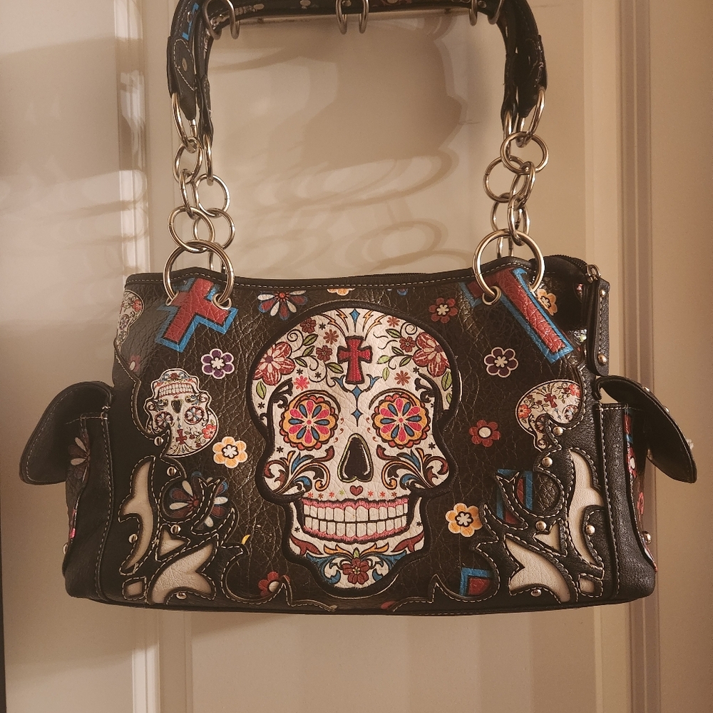 Sugar Skull Purse